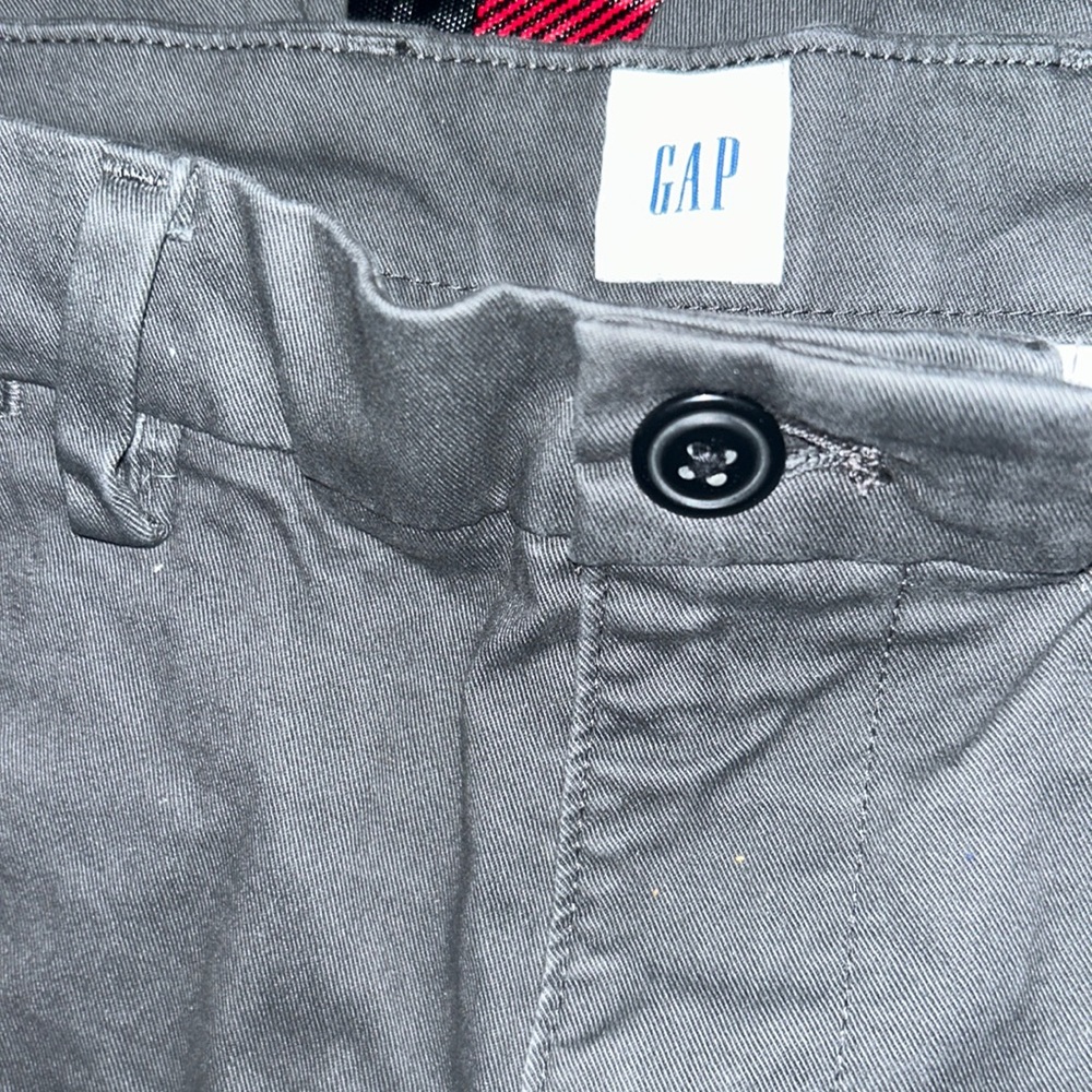 Gap Grey Khakis Slim